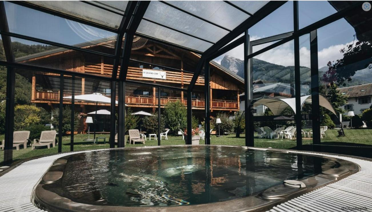 Logis Hotel Gai Soleil Samoëns Kültér fotó